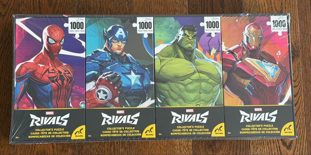 NEW! Collector’s Puzzle Jigsaw Marvel Rivals 4*1000